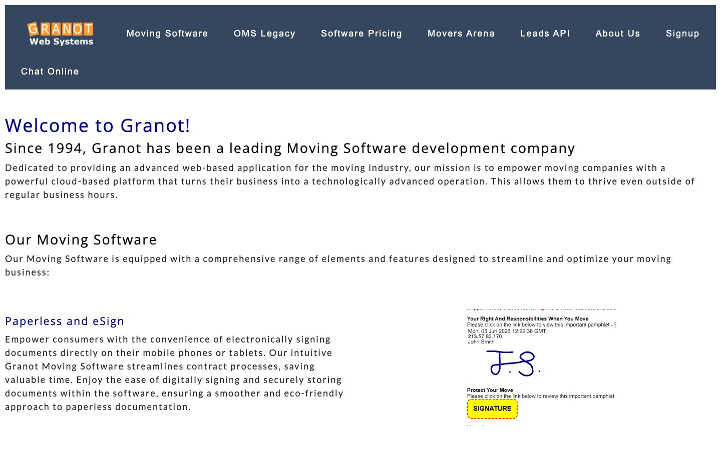 Granot screenshot 1