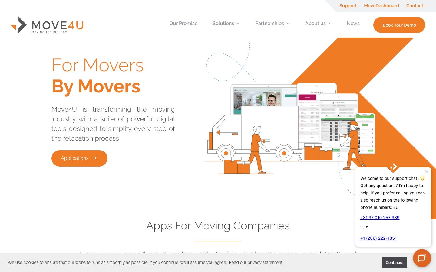 Move4U screenshot 1
