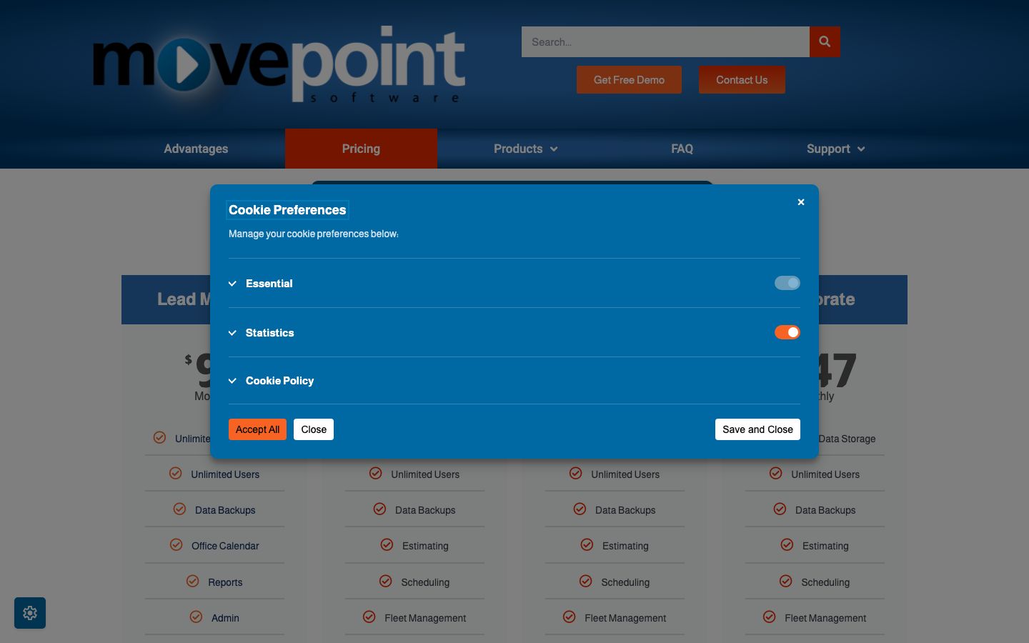 MovePoint screenshot 2