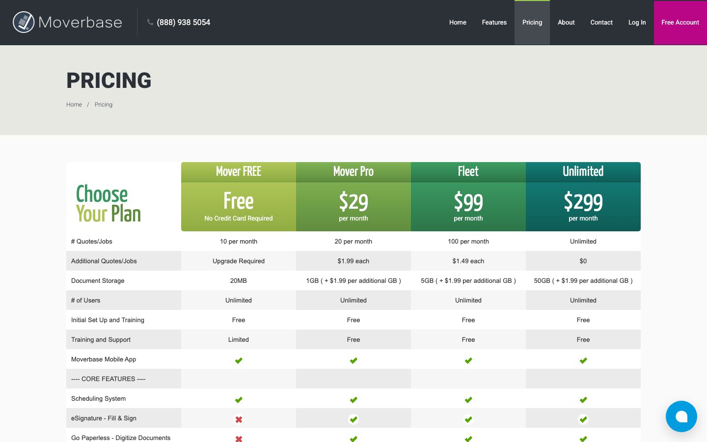 MoverBase screenshot 2