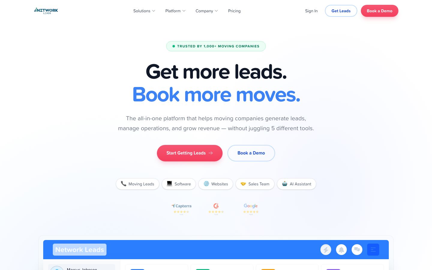 Network Leads screenshot 1