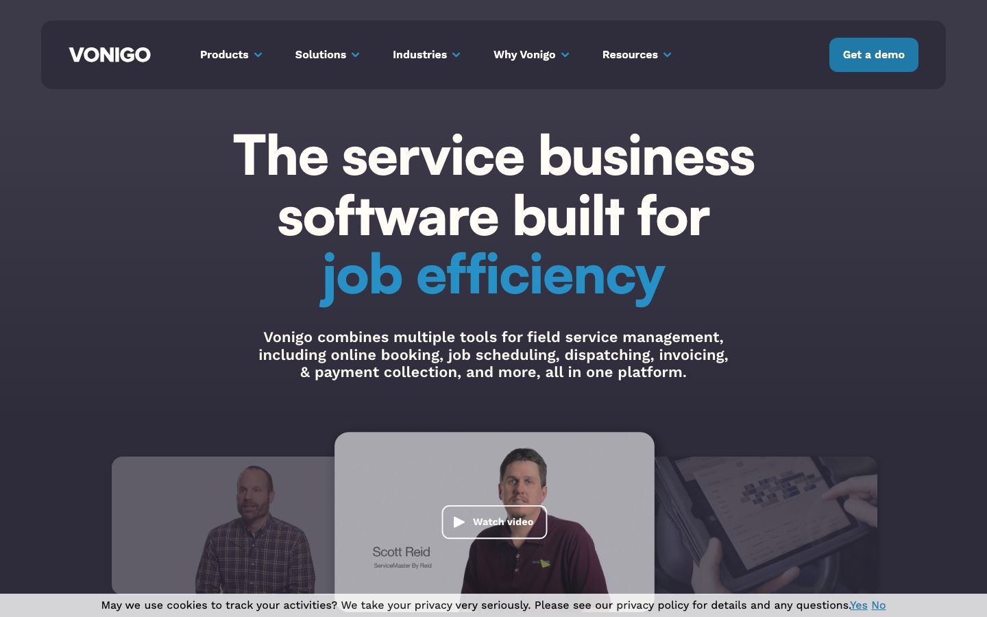 Vonigo screenshot 1