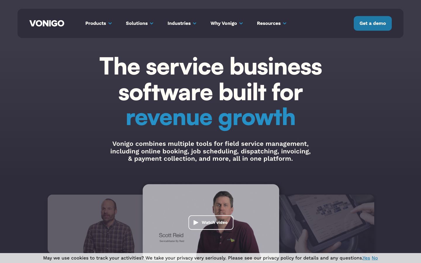 Vonigo screenshot 2